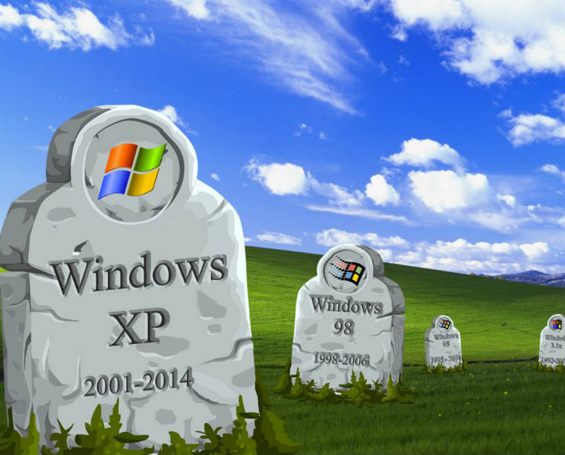 windows xp end of life